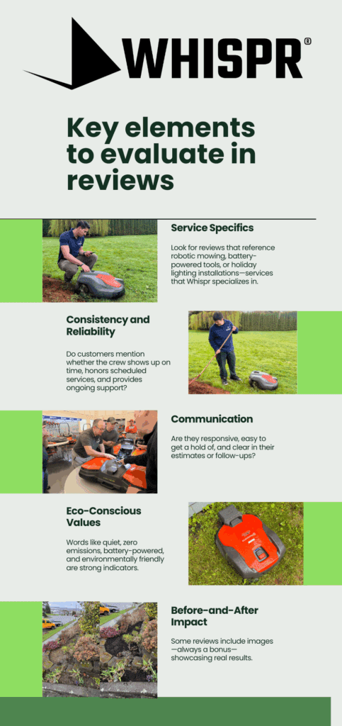 What to Look For in Lawn Care Reviews