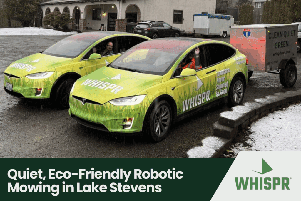Quiet, Eco-Friendly Robotic Mowing in Lake Stevens